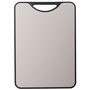 Day Tabla Cortar Doble Cara Bambú y Plástico Gris 34x24 cm con Asa