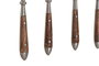 DKD Home Decor Set de Cubertería Acacia 16 Piezas Inox Natural y Plateado SKU B13PXF9EMC