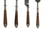 DKD Home Decor Set de Cubertería Acacia 16 Piezas Inox Natural y Plateado SKU B13PXF9EMC