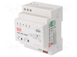 MEAN WELL KNX-40E-1280D Alimentador para carril DIN 38,4W 30VDC 1280mA