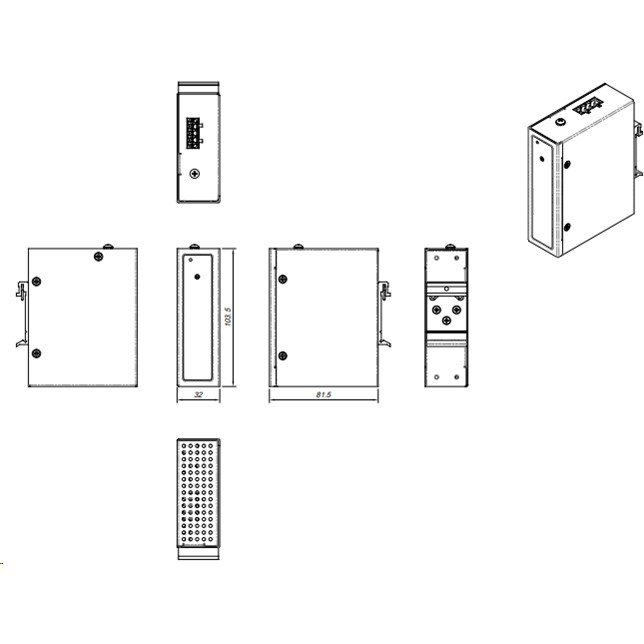ALLNET Power-Booster ALL-B101-12-24VDC 12-24VDC a 48~54VDC 200W ALLNET Power-Booster ALL-B101-12-24VDC 12-24VDC a 48~54VDC 200W
