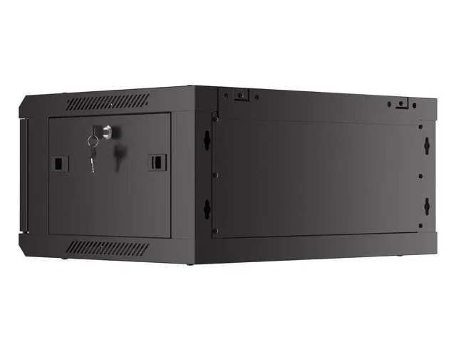 Lanberg WF01-6404-23B Armario Rack 4U de Pared 600x450 Negro