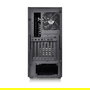 Thermaltake Divider 300 TG Air Caja PC Midi Tower Negro ATX, micro ATX, Mini-ITX con Ventana Lateral, 1x Ventilador 120mm Frontal, 1x Trasero
