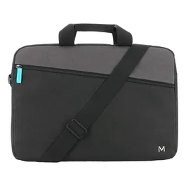 Mobilis The One Essential Maletín 40,6 cm (16 pulgadas) Negro Gris Tirante Hombro 268 g