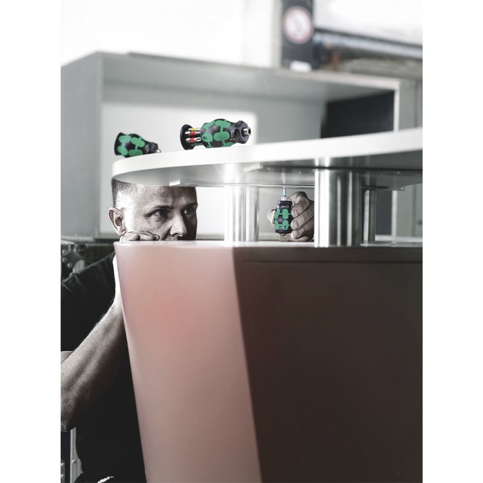 Wera Kraftform Kompakt Stubby Magazine 2 con 6 puntas