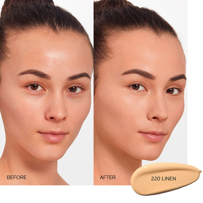 Shiseido Synchro Skin Self-Refreshing Foundation de 24 horas con SPF 30 - Tono 220 - 30 ml Shiseido Synchro Skin Self-Refreshing Foundation de 24 horas con SPF 30 - Tono 220 - 30 ml
