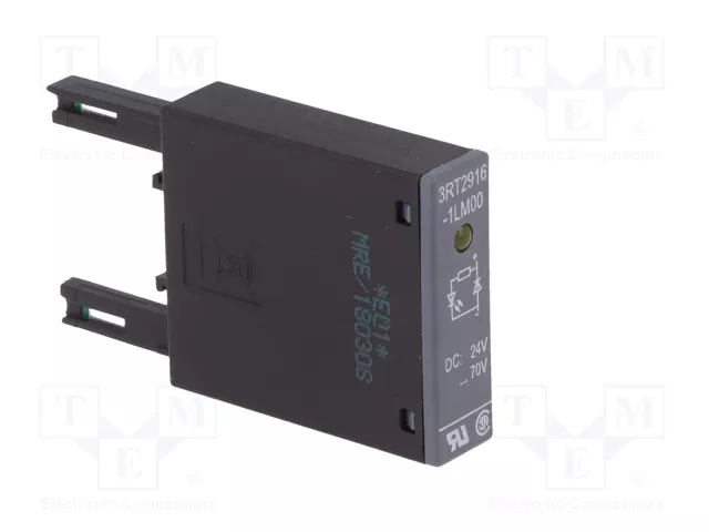 Siemens 3RT29161LM00 Diodo de supresión con LED 24-70VDC para S00