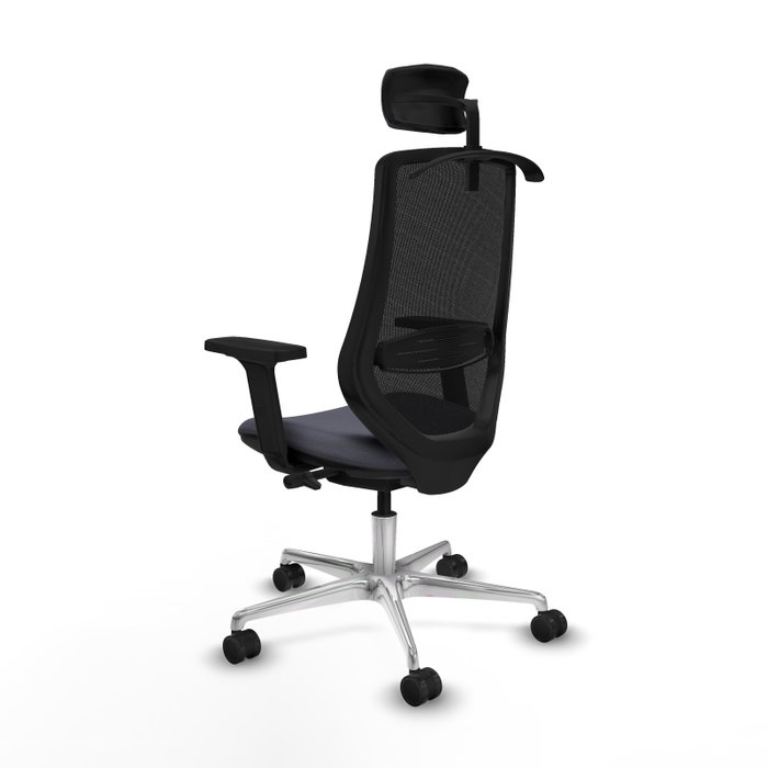 PIQUERAS Y CRESPO Silla de oficina Mardos Gris oscuro y Negro PIQUERAS Y CRESPO Silla de oficina Mardos Gris oscuro y Negro
