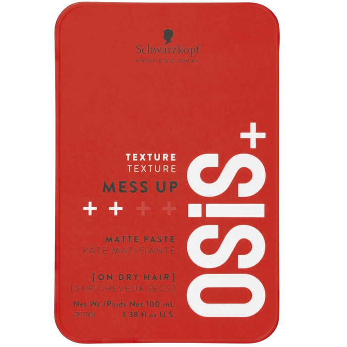 Schwarzkopf OSiS Mess Up Matte Paste 100 ml Schwarzkopf OSiS Mess Up Matte Paste 100 ml