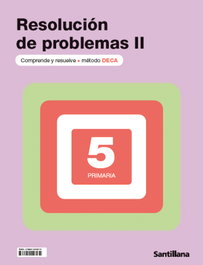 SANTILLANA, Cuaderno de Resolución de Problemas II (5º Primaria) DECA - 2025