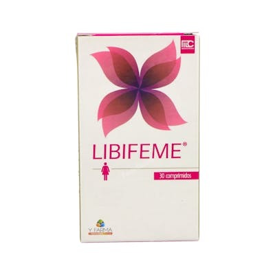 YFARMA Libifeme 30 Comprimidos Suplemento para Mujeres en Edad Fértil con Vitaminas C y E YFARMA Libifeme 30 Comprimidos Suplemento para Mujeres en Edad Fértil con Vitaminas C y E