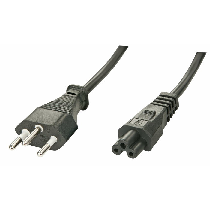 Lindy Cable de alimentación para portátiles 2 m, Enchufe suizo a C5