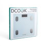 DCook Báscula Digital Gallery Blanca con Medición de Grasa