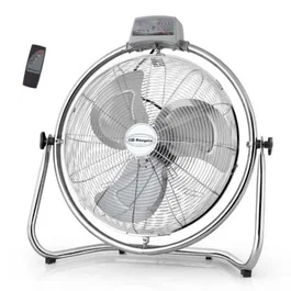 Orbegozo PWM 2147 Ventilador Industrial Oscilante de Pie, 45 cm Diámetro, 130 W, 3 Velocidades, Mando a Distancia, Rejilla de Seguridad