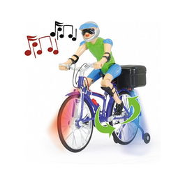 Jamara 402090 Figura de Juguete, Bicicleta con Sonido para 6+ Años, 230x80x210 mm, Multicolor