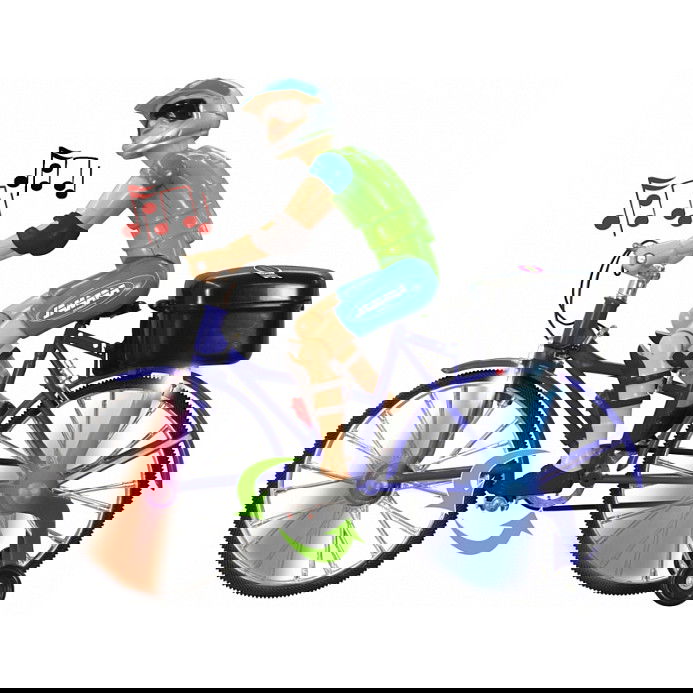 Jamara 402090 Figura de Juguete, Bicicleta con Sonido para 6+ Años, 230x80x210 mm, Multicolor Jamara 402090 Figura de Juguete, Bicicleta con Sonido para 6+ Años, 230x80x210 mm, Multicolor