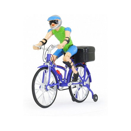 Jamara 402090 Figura de Juguete, Bicicleta con Sonido para 6+ Años, 230x80x210 mm, Multicolor Jamara 402090 Figura de Juguete, Bicicleta con Sonido para 6+ Años, 230x80x210 mm, Multicolor