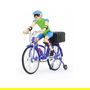 Jamara 402090 Figura de Juguete, Bicicleta con Sonido para 6+ Años, 230x80x210 mm, Multicolor