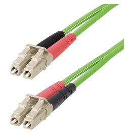 StarTech Cable Fibra Óptica LC a LC OM5 Multimodo 20m Duplex 40G/100G - LOMMF Zipcord LSZH Verlegekabel/Patchkabel