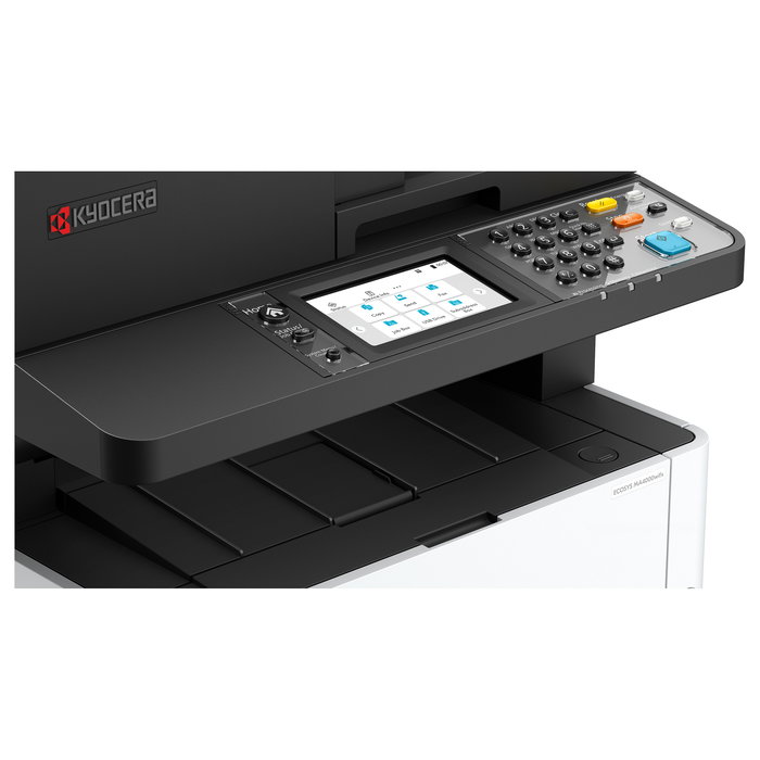 Kyocera MA4000wifx - Multifunción Láser 4 en 1 (Impresora/Escáner/Copiadora/Fax) Blanco y Negro, A4, 40 ppm, WiFi, Ethernet, Duplex Automático