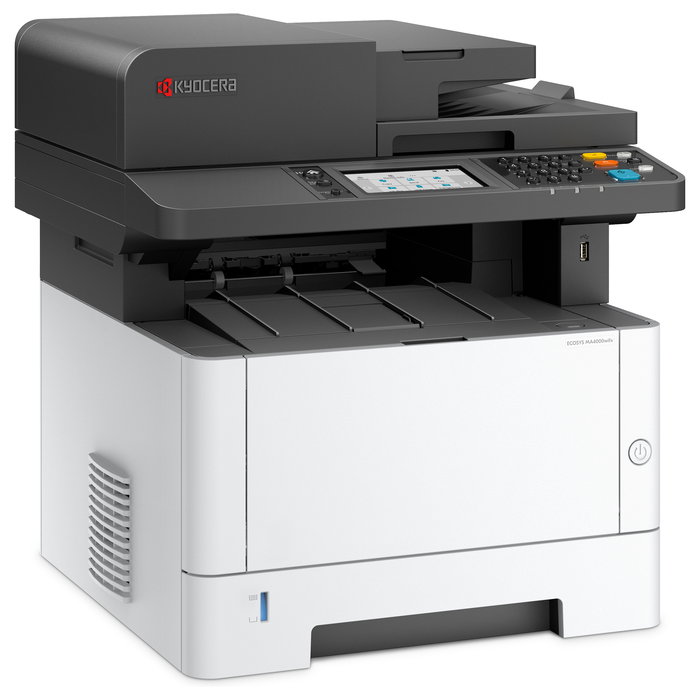 Kyocera MA4000wifx - Multifunción Láser 4 en 1 (Impresora/Escáner/Copiadora/Fax) Blanco y Negro, A4, 40 ppm, WiFi, Ethernet, Duplex Automático