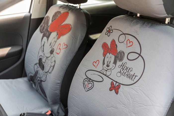 Disney Fundas Asientos Delanteros Minnie CZ10820 2 Unidades Compatibles Airbag