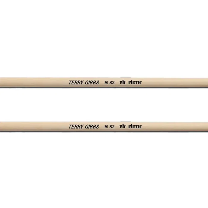 Vic Firth Terry Gibbs M32 Mazas de Teclado con Mango de Ratán Vic Firth Terry Gibbs M32 Mazas de Teclado con Mango de Ratán