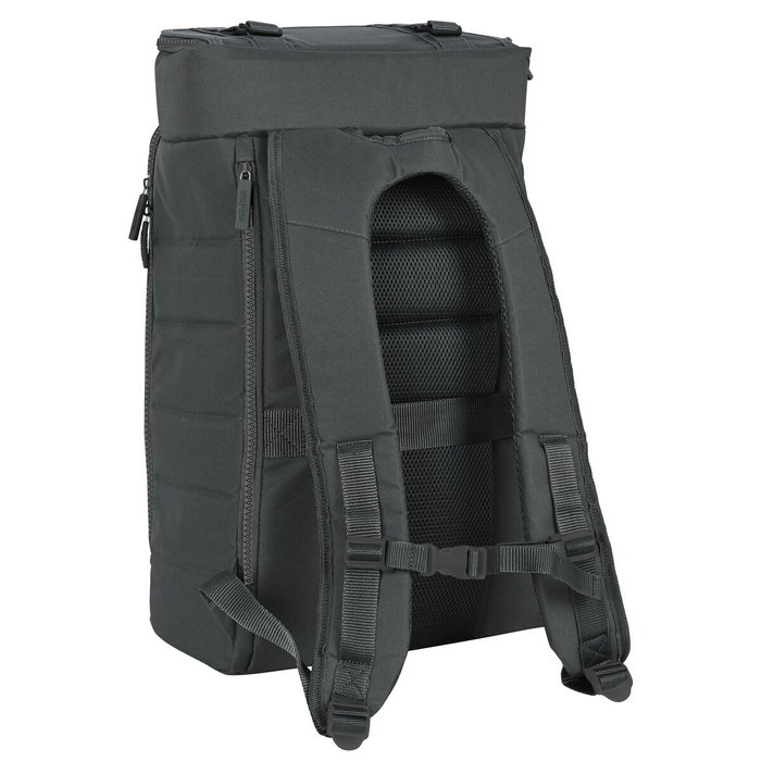 Safta Mochila Viaje Basic Gris 550x330x180mm