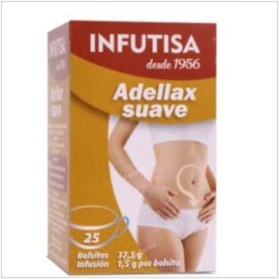 INFUTISA Adellax Suave Infusion 25 Bolsitas para Estreñimiento Leve y Gasto Calórico INFUTISA Adellax Suave Infusion 25 Bolsitas para Estreñimiento Leve y Gasto Calórico