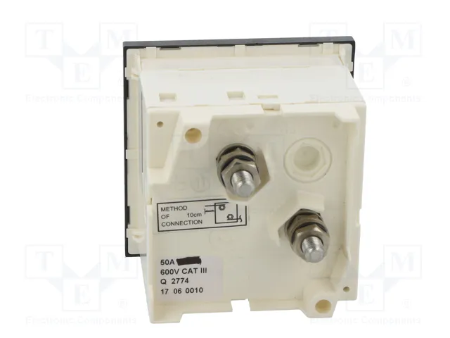 LUMEL Amperímetro para panel EA17N 0÷50A AC True RMS