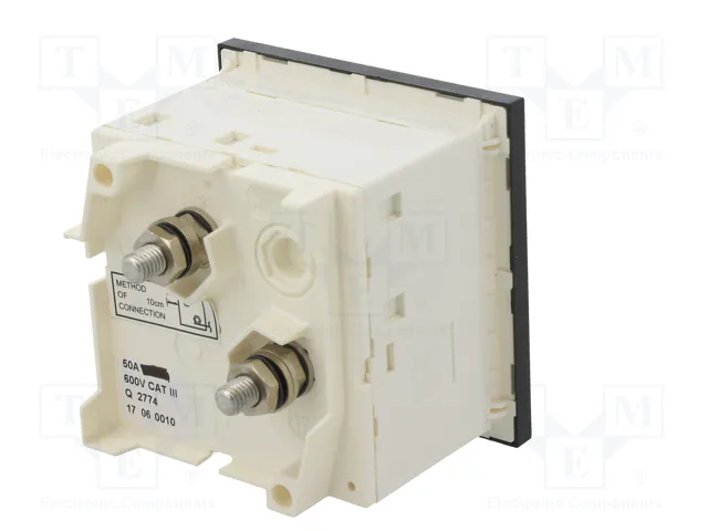 LUMEL Amperímetro para panel EA17N 0÷50A AC True RMS