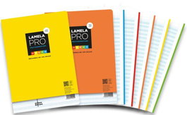 LAMELA Recambio Lamela-Pro A4 100 hojas 4 taladros 90g cuadrovia 3mm