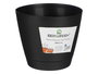 Ibergarden Maceta Diámetro 30.5 cm Alto 26.5 cm Color Negro Plástico (Set de 12)