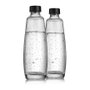 SodaStream Glasbottle para DUO 1L (Pack de 2 unidades) transparentes