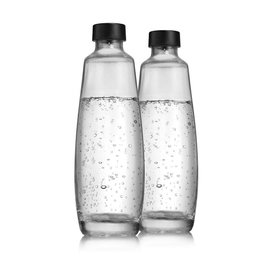 SodaStream Duo Pack de 2 Botellas de Vidrio 1,0 L