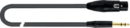QUIKLOK Cable de Micrófono Pvc Xrl-Jack Stereo - 5 Metros