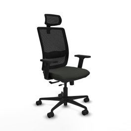 PIQUERAS Y CRESPO Silla Haches Negro