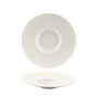 Summa Valet Gourmet Plato Hondo 23 cm - Vitro Porcelana Color Marfil para Degustación, Vajilla (Set de 6)