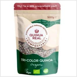 QUINUA REAL Quinoa Real Tres Colores 500gr Bio Certificada Sin Gluten Apta Veganos