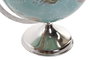 DKD Home Decor Globo Terráqueo Azul de Plástico y Hierro