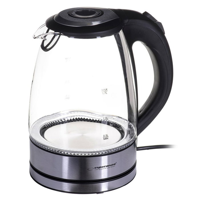Esperanza Yosemite EKK012 Hervidor Eléctrico de Vidrio 1.7 l