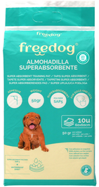 Freedog Empapador Super Absorbente 60x60 cm, 10 Unidades, Esencia Lavanda