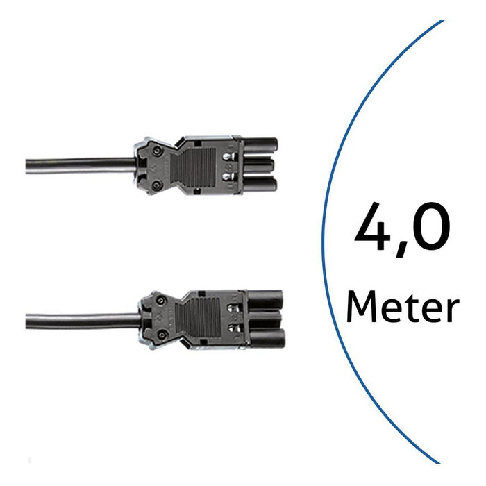 Bachmann Alargador de Cable 4m, GST18 a GST18, Hembra-Macho, H05VV-F 3G1.5 Negro, Referencia 375.0551 Bachmann Alargador de Cable 4m, GST18 a GST18, Hembra-Macho, H05VV-F 3G1.5 Negro, Referencia 375.0551