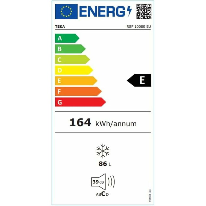 Congelador Teka RSF10080EU Blanco