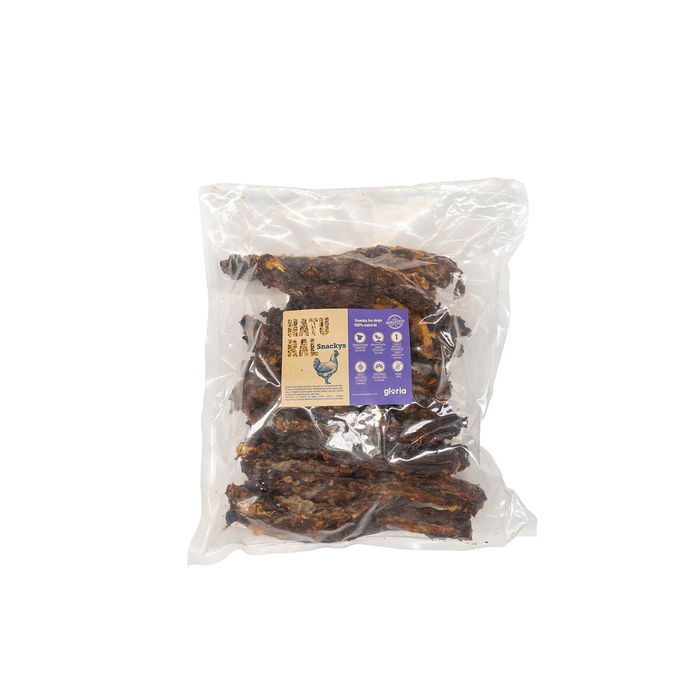 Snackys Cuellos de Pato Bolsa 20 Unidades Snacks Horneados 100% Pato Natural Snackys Cuellos de Pato Bolsa 20 Unidades Snacks Horneados 100% Pato Natural