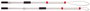 KVP Snarem Vara de Control Animal 120 cm con Agarre Antideslizante