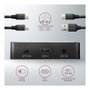 Axagon ADSA-M2C NVMe Clone Dual SSD Docking Station