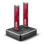 Axagon ADSA-M2C NVMe Clone Dual SSD Docking Station