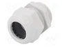 OBO BETTERMANN Sello aislante V-TEC PG29 gris claro
