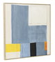 DKD Home Decor Cuadro Lienzo Pino Moderno Azul y Blanco